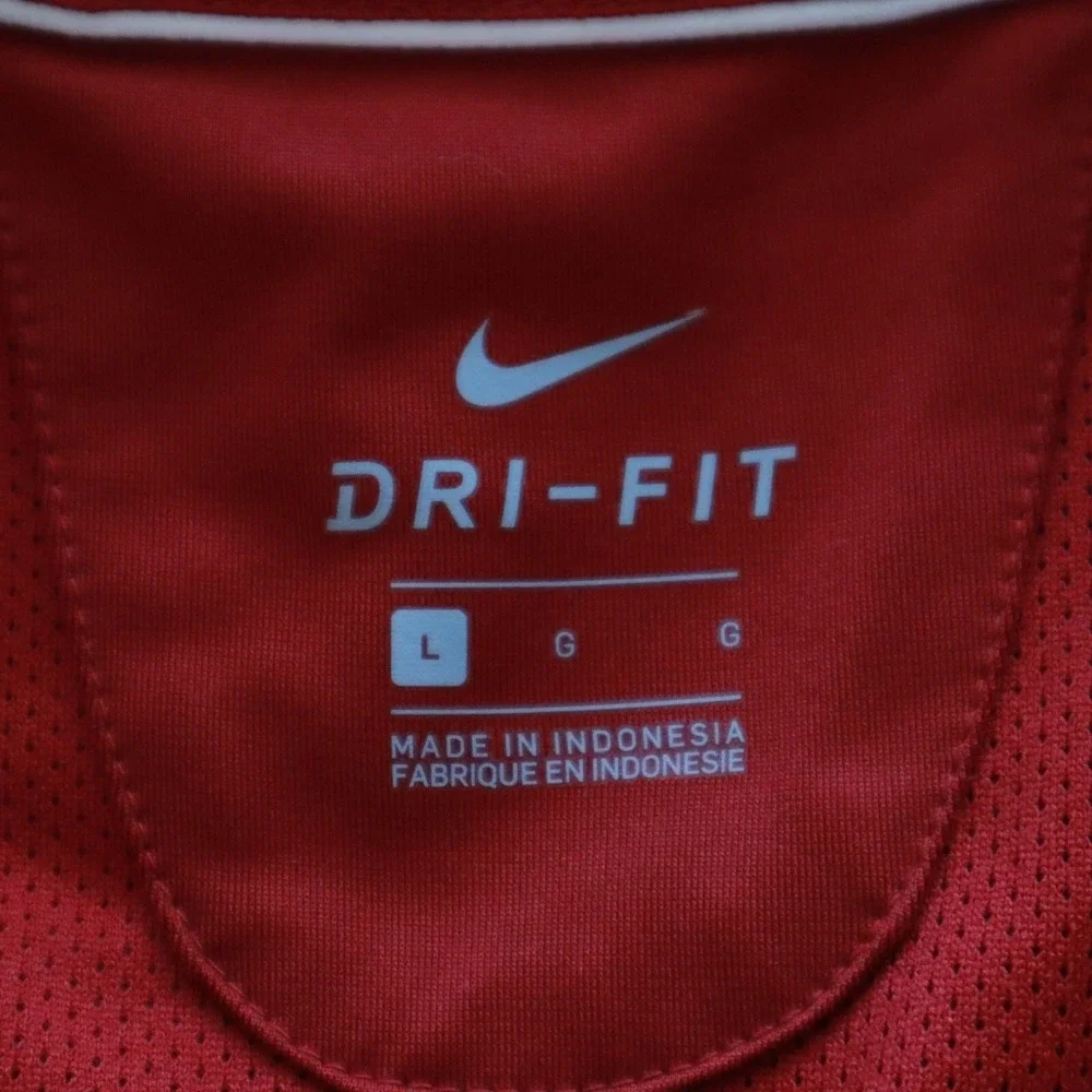 Alabama‎ Crimson Tide Jacket Mens Large Nike Dri-Fit Activewear Red Long Sleeve